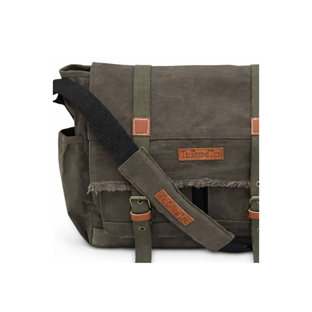 Brown Unisex Laptop Messenger Bag for Everyday Use 169